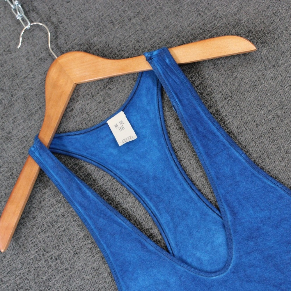 We The Free Free People Racerback V-Neck Tank Top